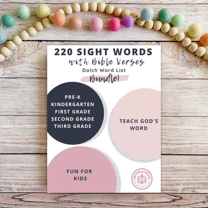 220 Sight Word Bundle — All Grades
