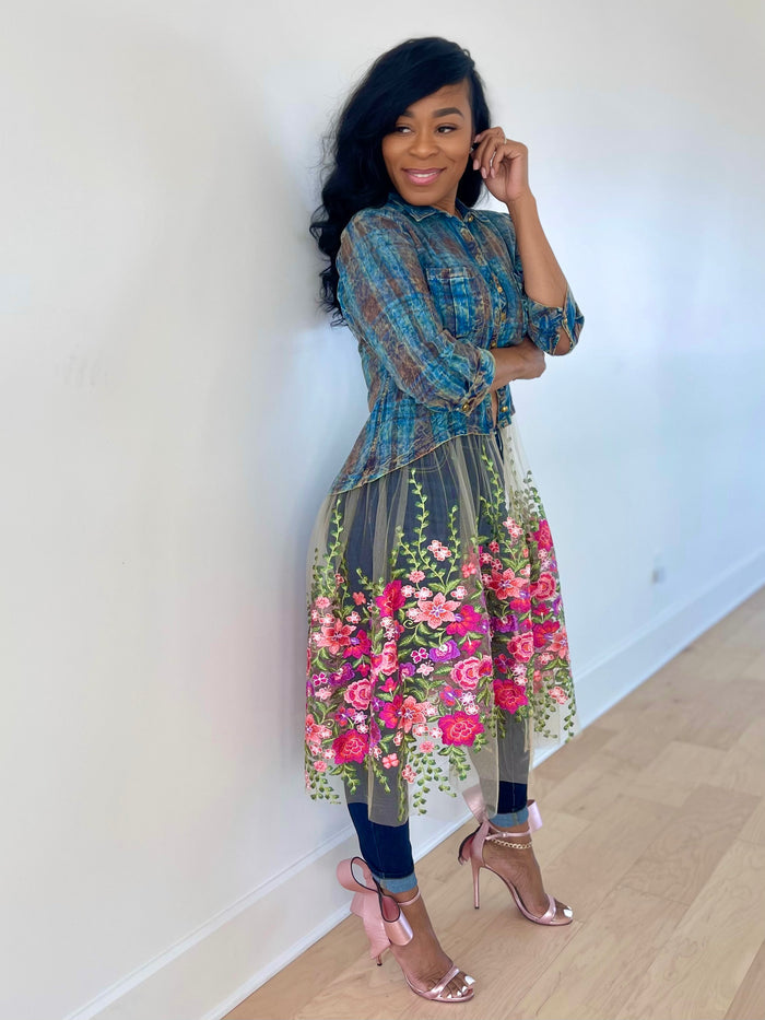 Anastasia Maxi shirt