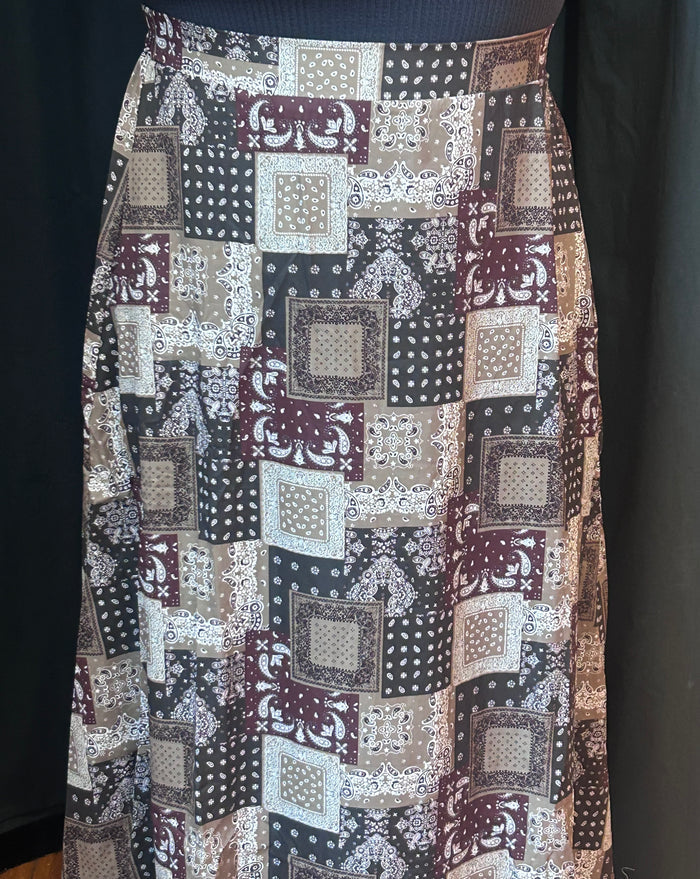 A Line Maxi Skirt
