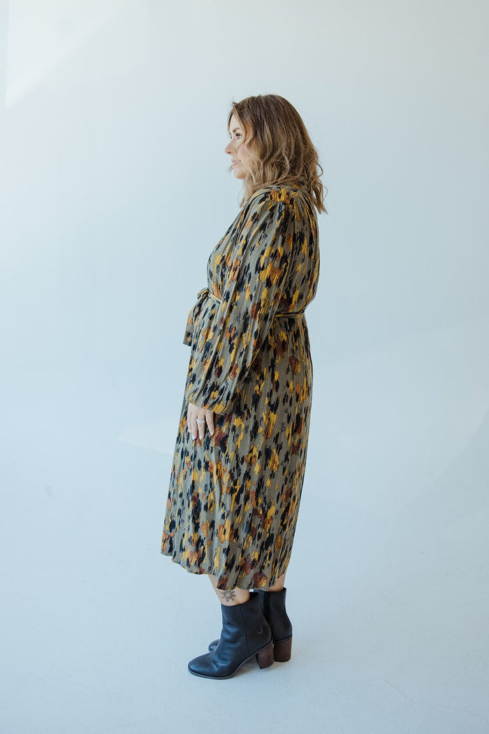 ABSTRACT PRINT SHIFT DRESS - 14 - Love Marlow