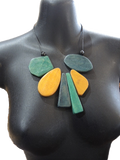 Adjustable Length Wooden Necklace