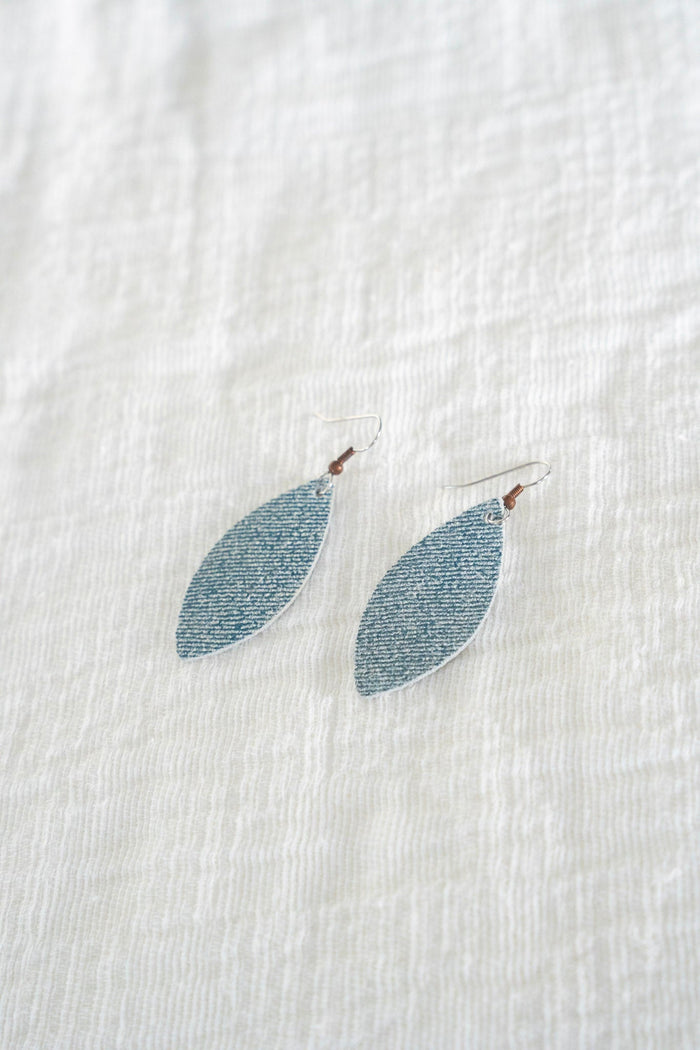 Aileen Earrings in Denim - Love Marlow