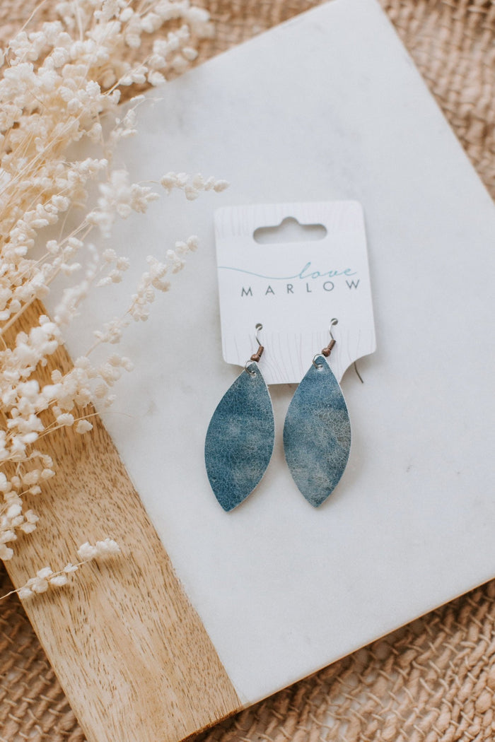 AILEEN EARRINGS IN SPRING BLUE - Love Marlow