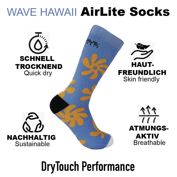 AirLite DryTouch Socks Design 8 Socken WAVE HAWAII