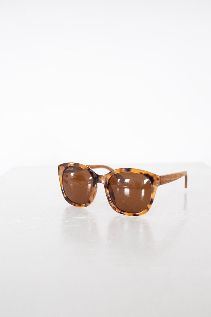 ALGONAC SUNGLASSES IN BROWN TORTOISE - Love Marlowsunglasses