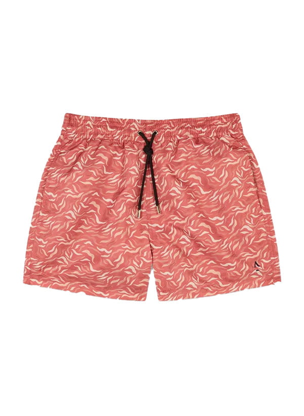 Swimshorts Apnée Algues Boxers Red Apoella