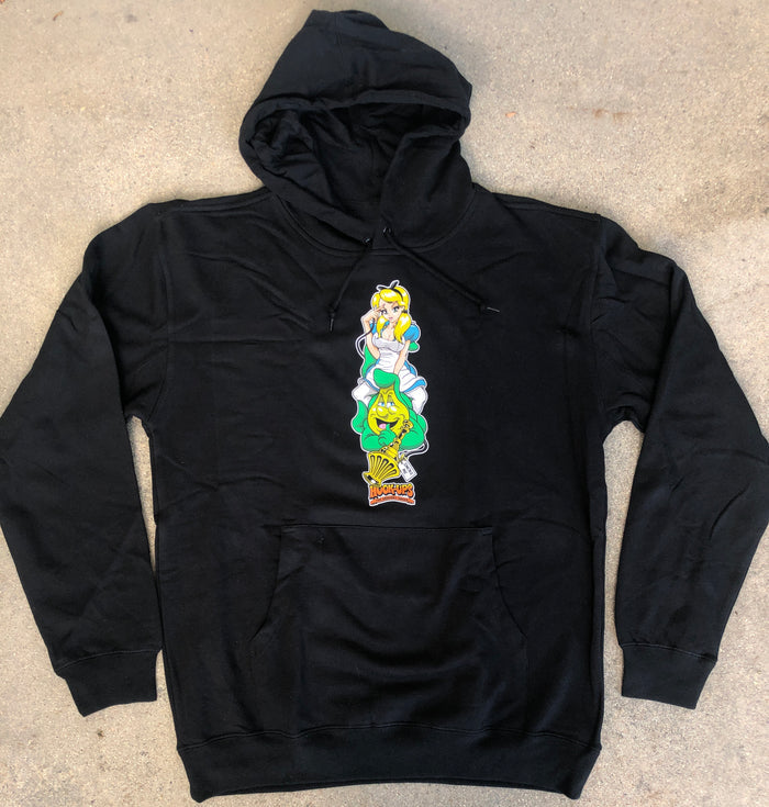 Alice 2 Hooded Sweatshirt - BLACK