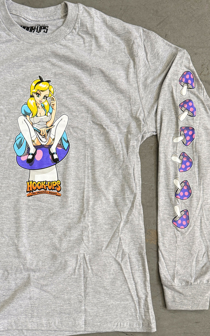 Alice LONG SLEEVE t-shirt GREY