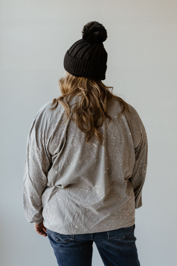 "MADE MY LIST CHECKED IT TWICE ALL ARE NAUGHTY NONE ARE NICE" GRAPHIC TEE - Love Marlow