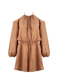 Playsuit APOELLA Antigone Drop Shoulder Playsuit Nude Apoella
