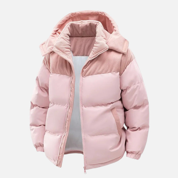 Archer | Men's Colour-Block Hooded Jacket With Hood | Winter