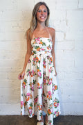 Arely Floral Maxi Dress, adeline boutique, dallas boutique, boutique
