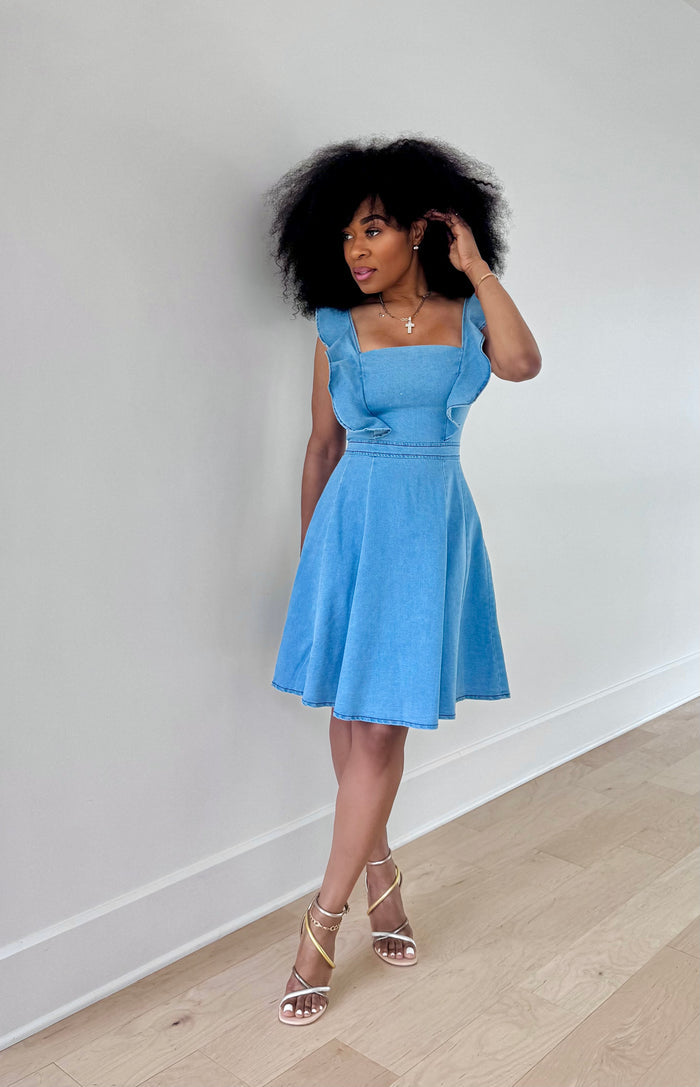Ari Ruffle dress