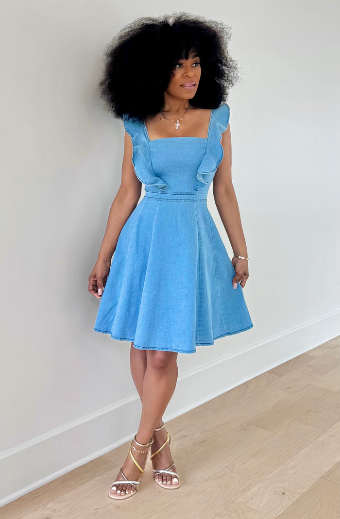 Ari Ruffle dress