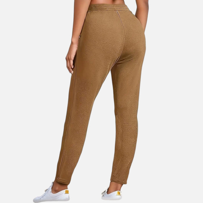 Ava | Women's  Plus Size Knit Trousers With Pockets And Slim Fit | Everyday