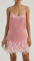 Ava | Women's Prom Dress With V-Neckline And Pleated Texture