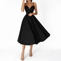 Avery | Women Cocktail Dress With Soft Bodice And Flowing Chiffon Skirt | Party