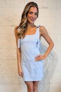 Baby Blues Mini Dress, dress, dresses, dallas boutique, boutique, adeline boutique