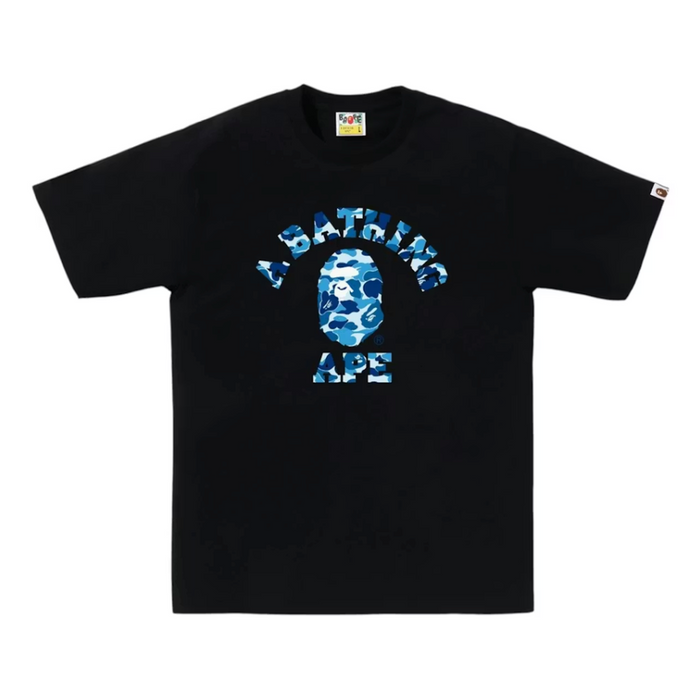 BAPE ABC Camo College Tee (FW25) Black/Blue