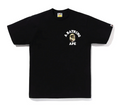 BAPE Camo College ATS Tee Black/Beige
