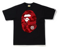 BAPE Color Camo Big Ape Head Tee Black/Red
