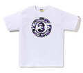 BAPE Glitch Woodland Camo Busy Works White/Purple