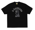 BAPE Hand Drawn Outline College Relaxed Fit T-shirt (SS26) Black