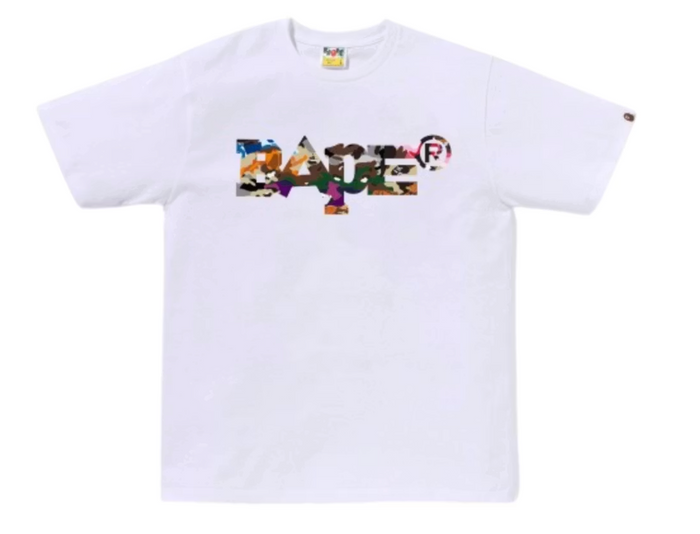 BAPE Hybrid Camo Mixed Bape Logo T-shirt