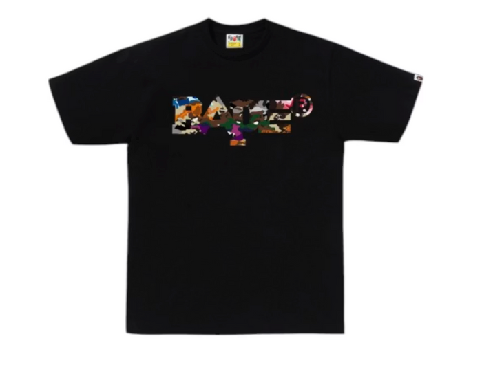 BAPE Hybrid Camo Mixed Bape Logo T-shirt