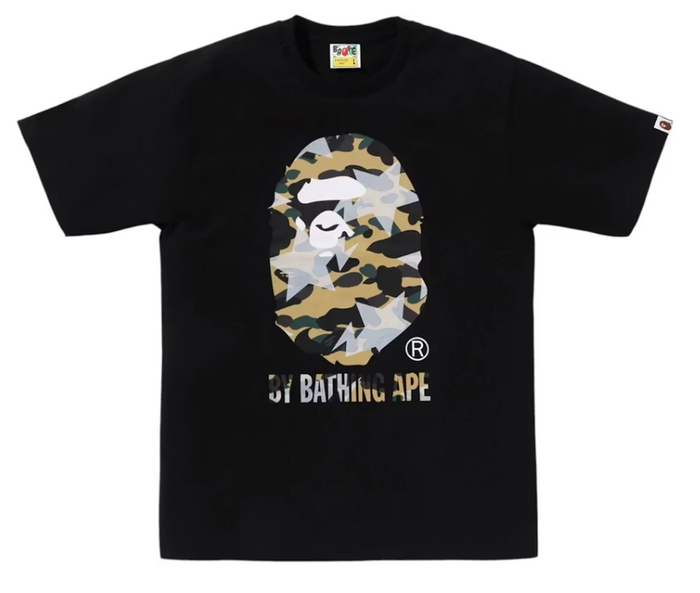 BAPE Sta Over Print 1st Camo By Bathing Ape Tee