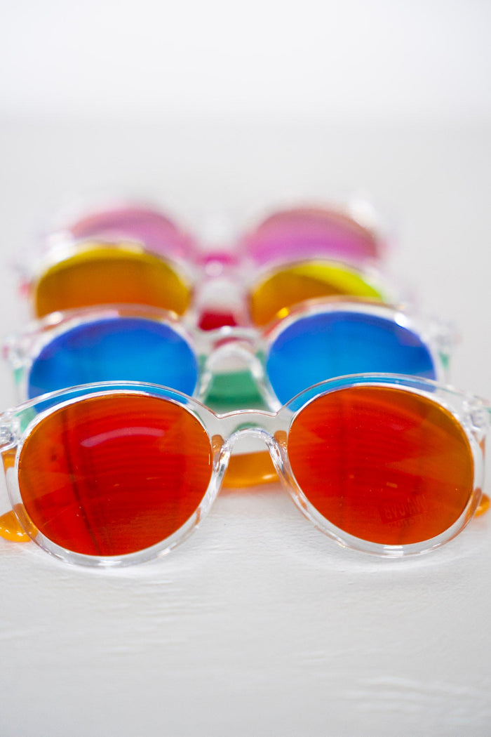 BARBADOS SUNGLASSES IN RED - Love Marlow