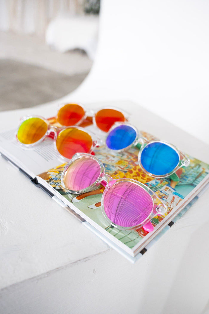 BARBADOS SUNGLASSES IN BLUE - Love Marlow