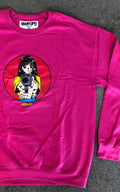 Barrel of a Gun Crew Sweatshirt PINK