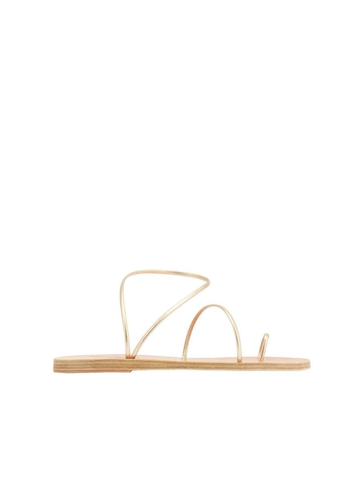 Sandals Ancient Greek Sandals Chora Strap Sandals Platinum Apoella