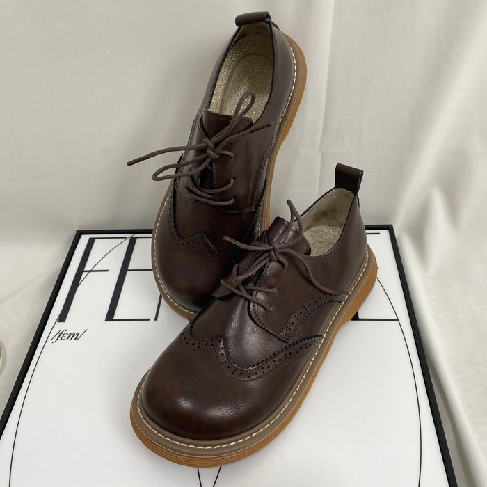 Comfortable Flat Brogues