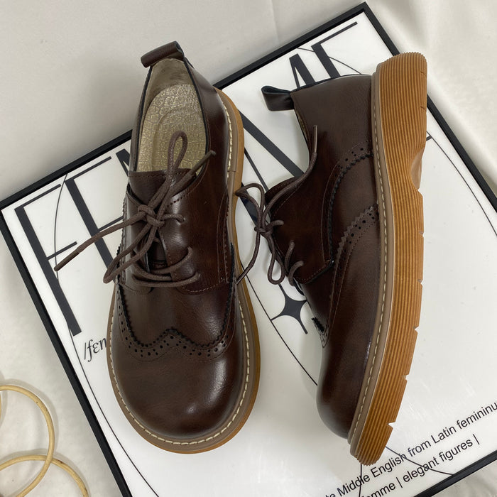 Comfortable Flat Brogues