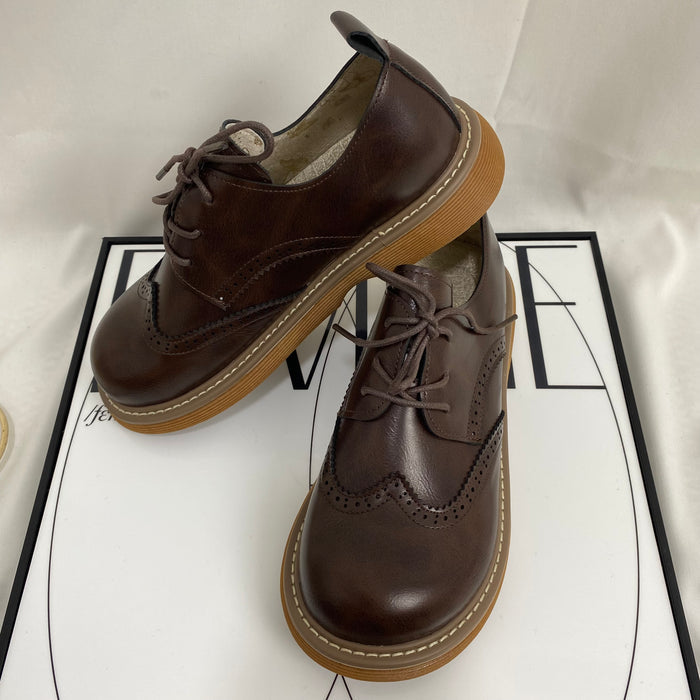 Comfortable Flat Brogues