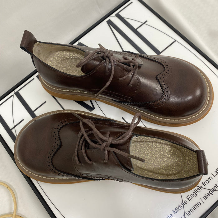Comfortable Flat Brogues