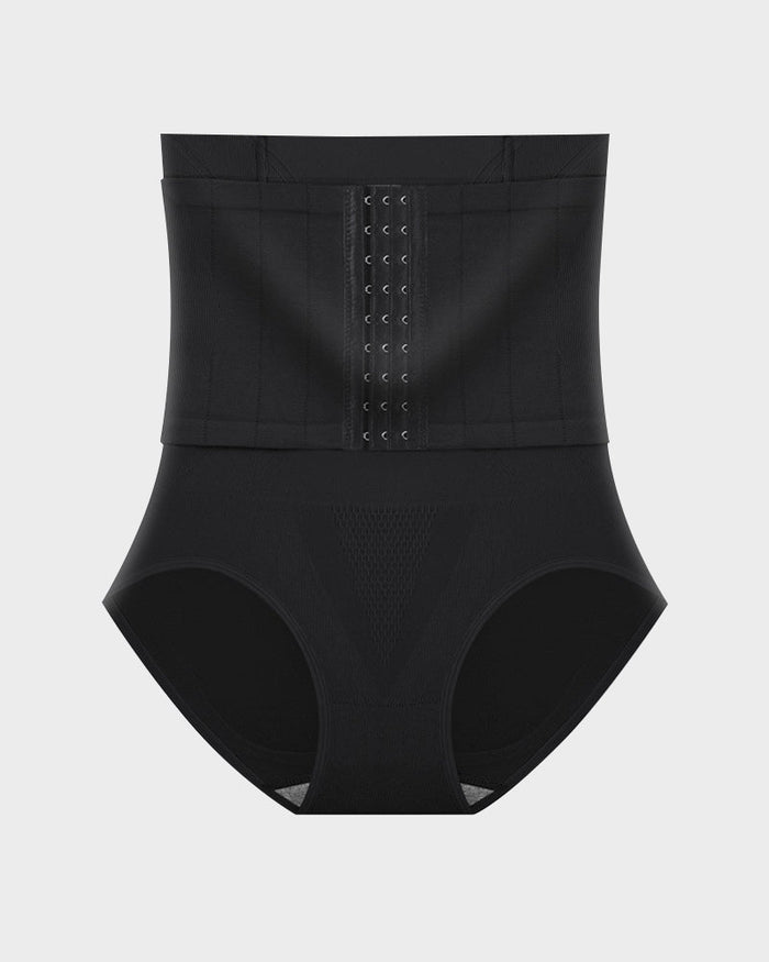Double-Layer High Waist Tummy Control Shaping Panty