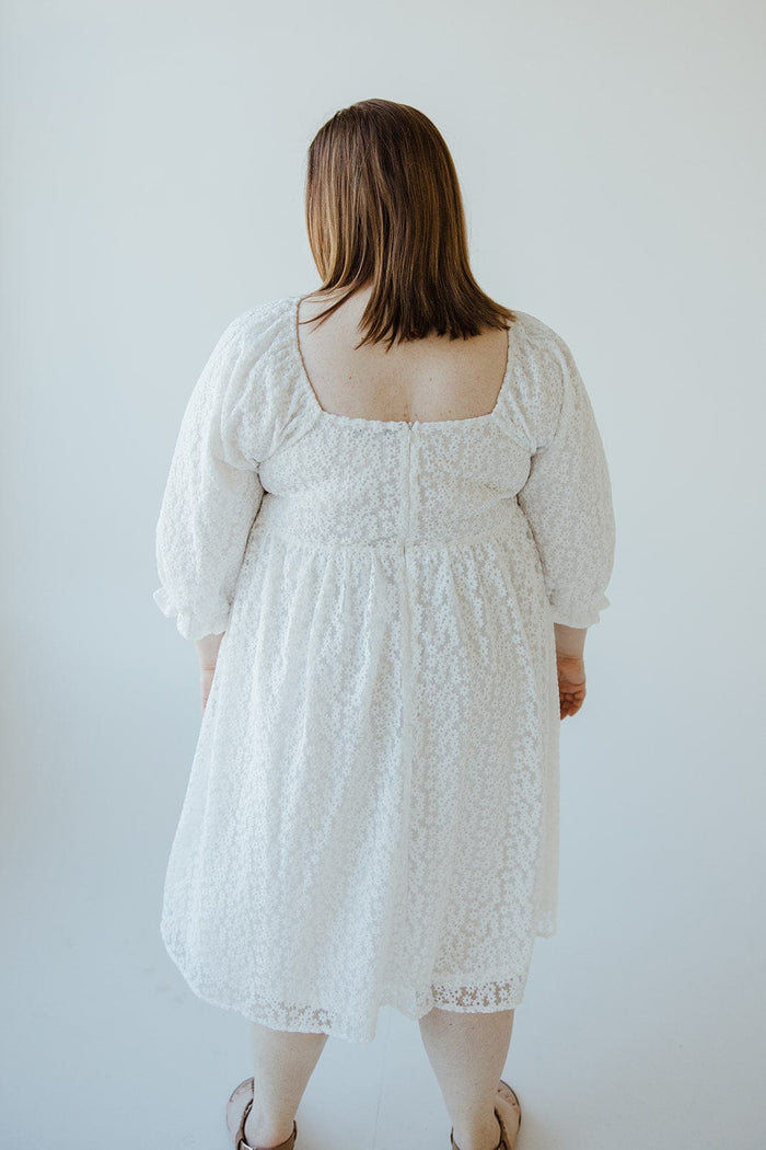 EMBROIDERED BOHO BABYDOLL DRESS - Love Marlow