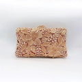 Floral Diamond Evening Clutch HB008 Sheer Fairy
