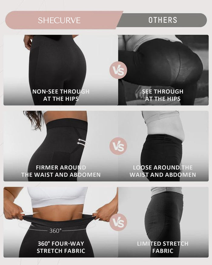 High-Waisted Seamless Shaping Leggings