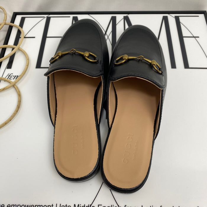 Horsebit Leather Flats