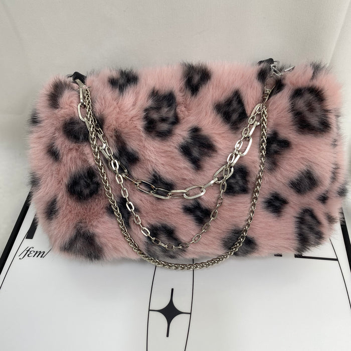 Leopard Print Bag Underarm Bag