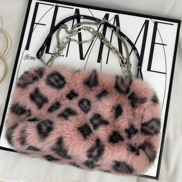 Leopard Print Bag Underarm Bag