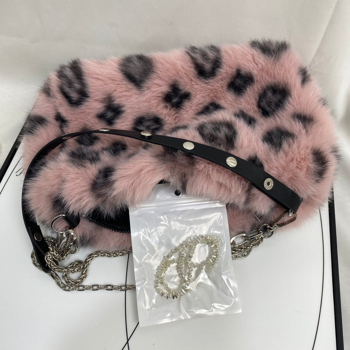 Leopard Print Bag Underarm Bag