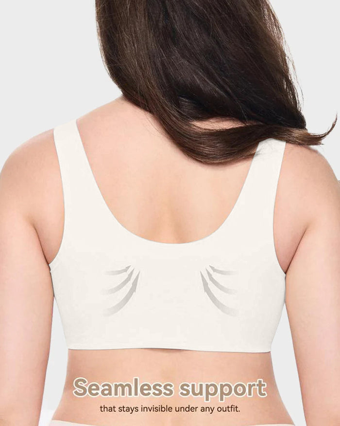 Lifting Wire-Free Antibacterial Jelly Bra