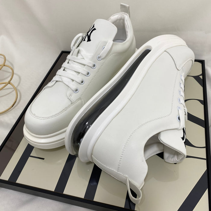 Low-Top Versatile Breathable White Shoes
