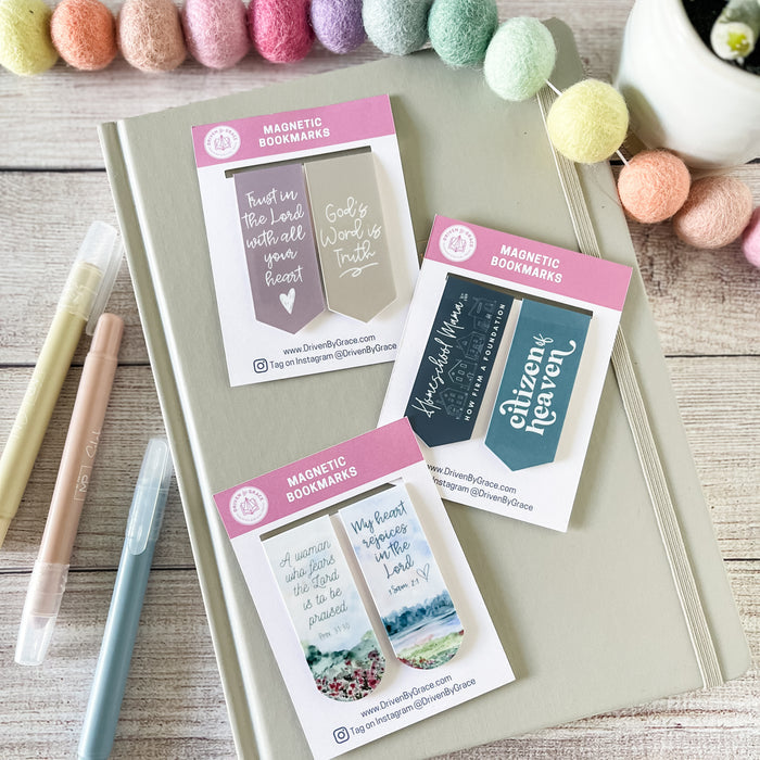 Magnetic Bookmarks — Proverbs 31/Hannah