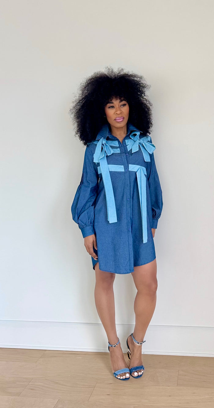 Miss denim dress